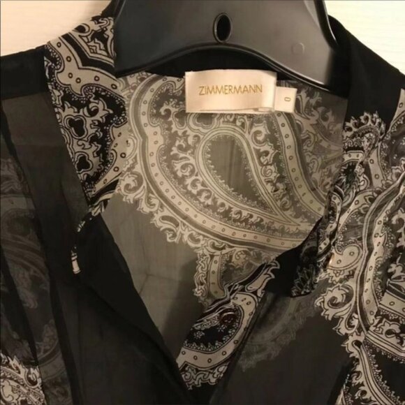 BN. Zimmermann belted silk long dress - Picture 10 of 13